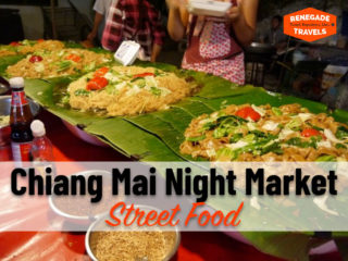 Street Food at the Chiang Mai Sunday Night Market (photos & video!)